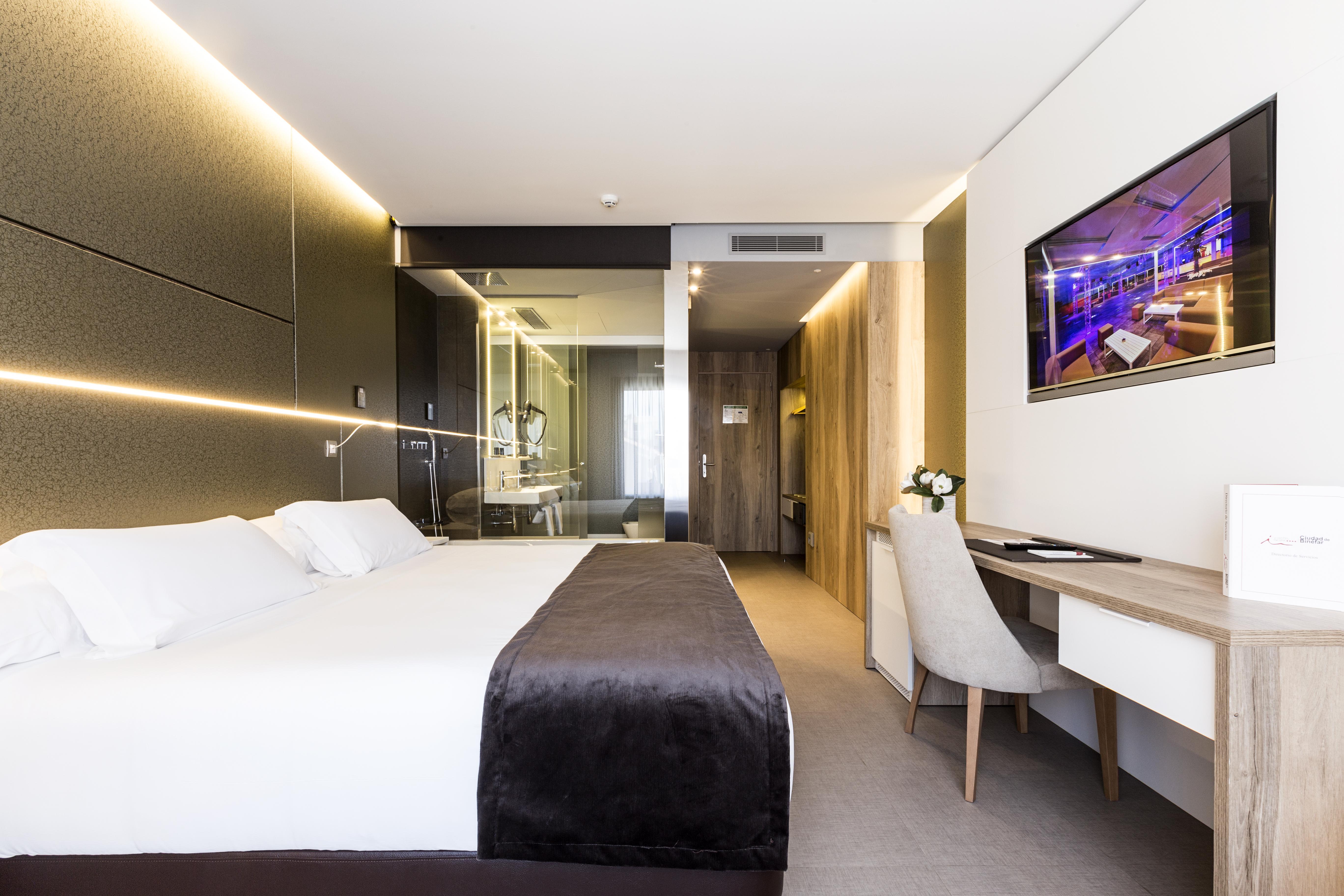 Hotel & Spa Ciudad De Binéfar Eksteriør bilde